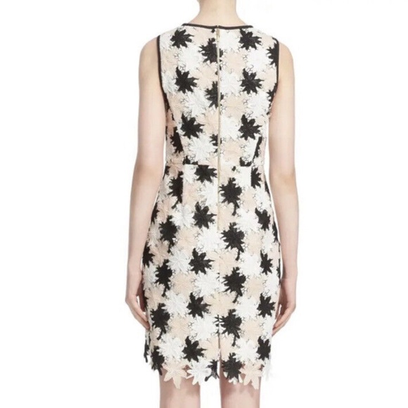 Kate Spade Tiger Lily Sheath Floral Lace Sheath Dress 0 XS - Picture 3 of 11